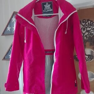 X-Land Red Hooded Jacket